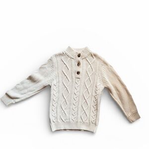 Hanna Andersson Cable Knit Chunky Sweater 120 NWOT